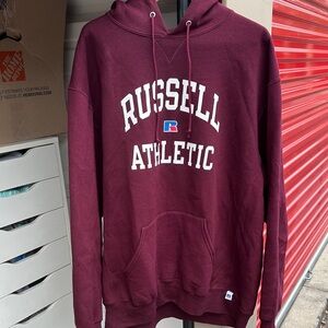 Russell Athletic Men's Burgundy Sweatshirt